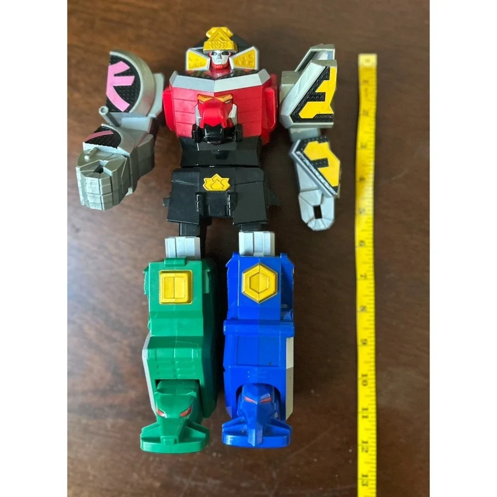 Power Rangers Samurai Megazord Action Figure Model 31811 Red Blue Green 12 Inch